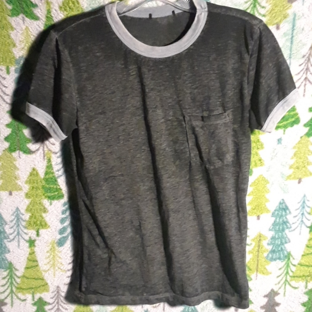 Grey Pocket Tee